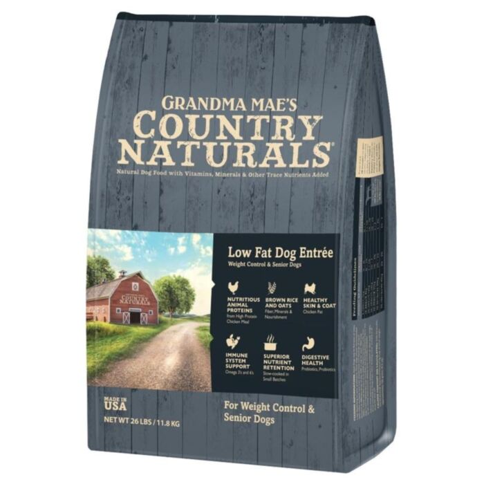 Country Naturals Dog Food - Senior & Low Fat with Meat & Brown Rice