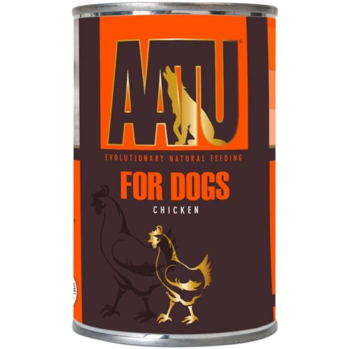 AATU Grain Free Dog Canned Food - Single Protein - Chicken 400g