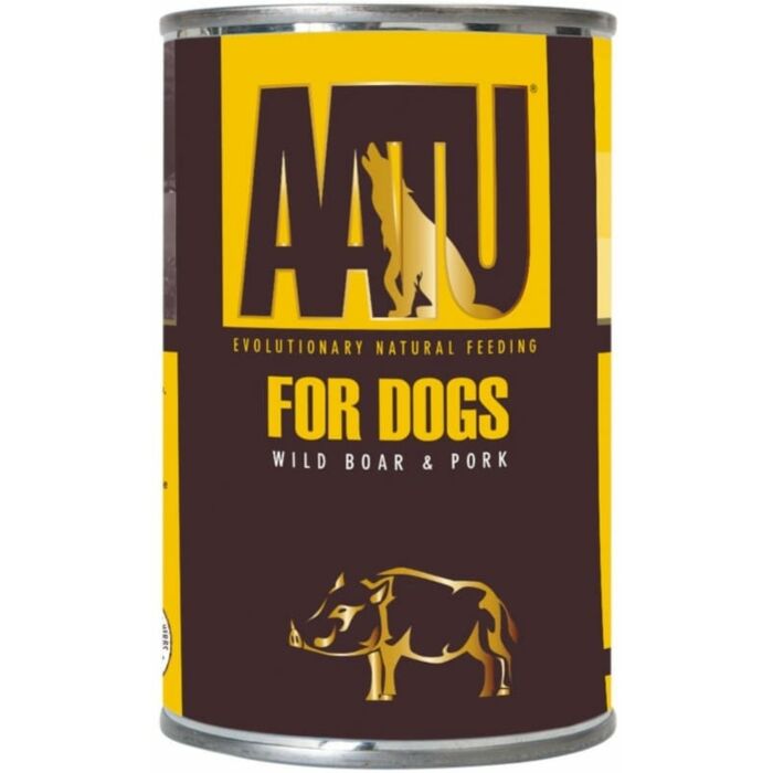 AATU Grain Free Dog Canned Food - Pork & Wild Boar 400g