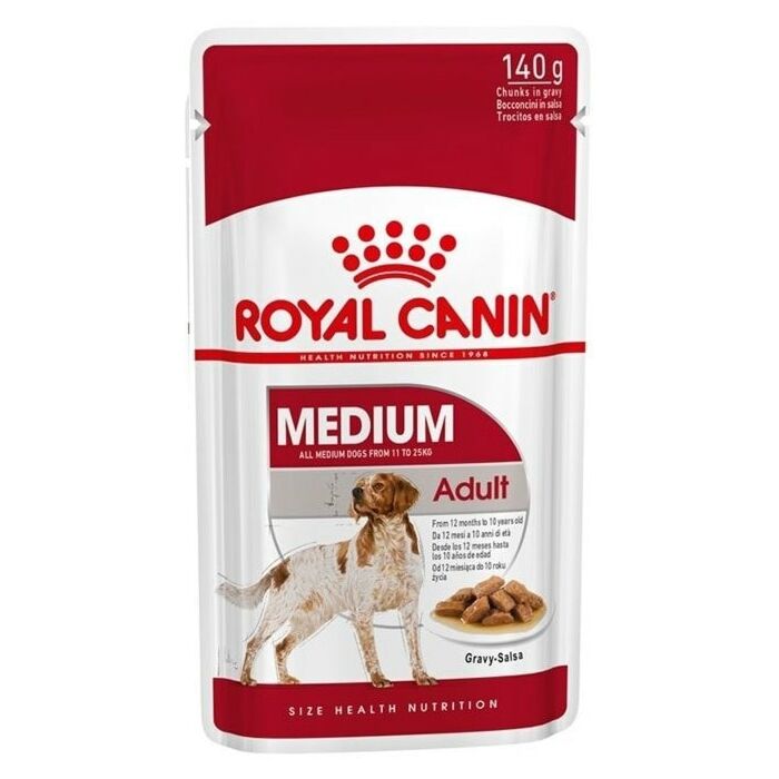 Royal Canin Dog Pouch - Medium Adult 140g