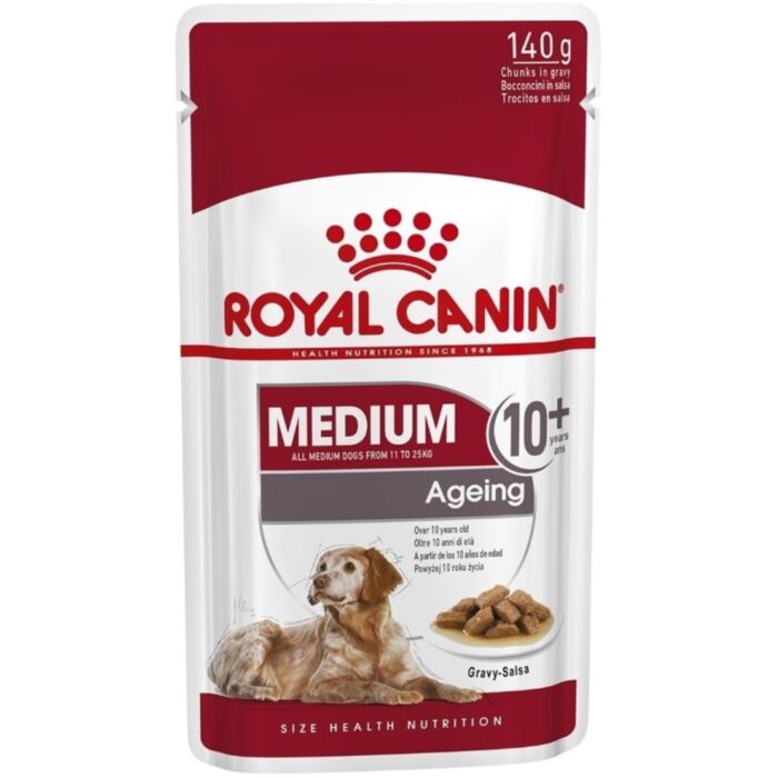 Royal Canin Dog Pouch - Medium Ageing 10+ 140g
