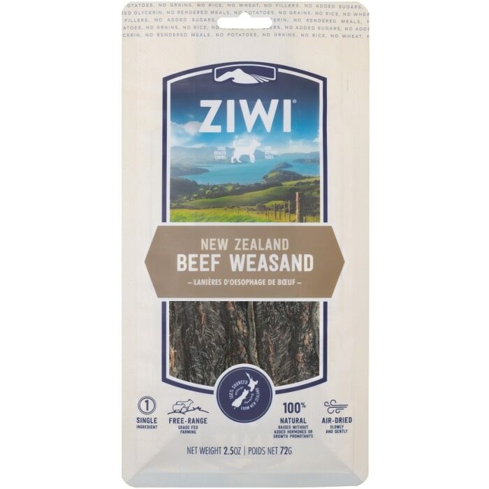 Ziwipeak Oral Chew For Dogs - Beef Weasand 72g