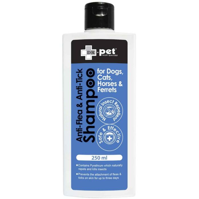 DR.pet Anti-Flea & Anti-Tick Shampoo for Pet 250ml
