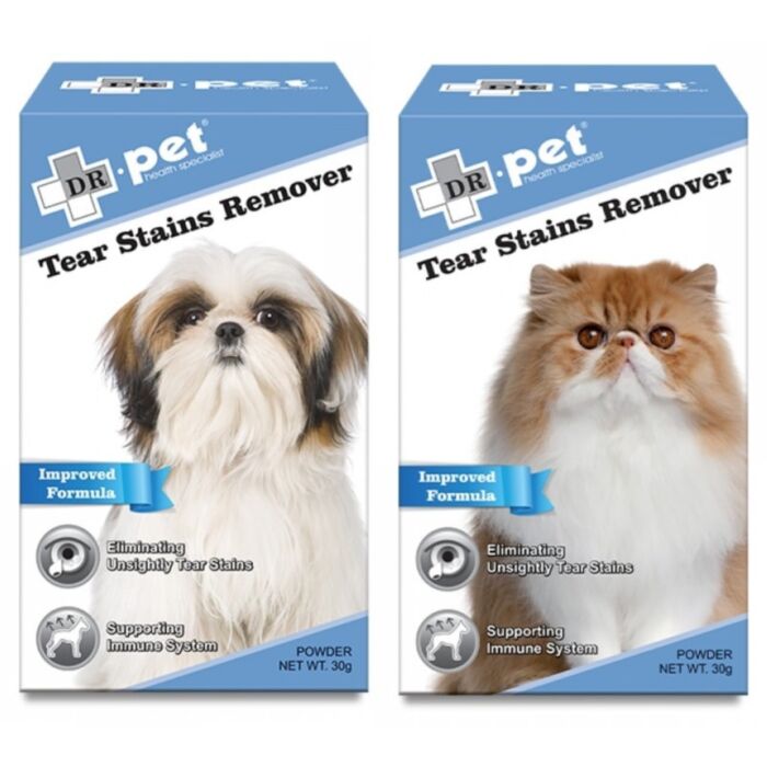 Dr Pet Tear Stains Remover Powder Supplement 30g