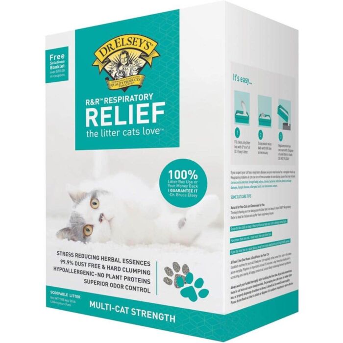 Dr Elsey's Respiratory Relief Cat Litter