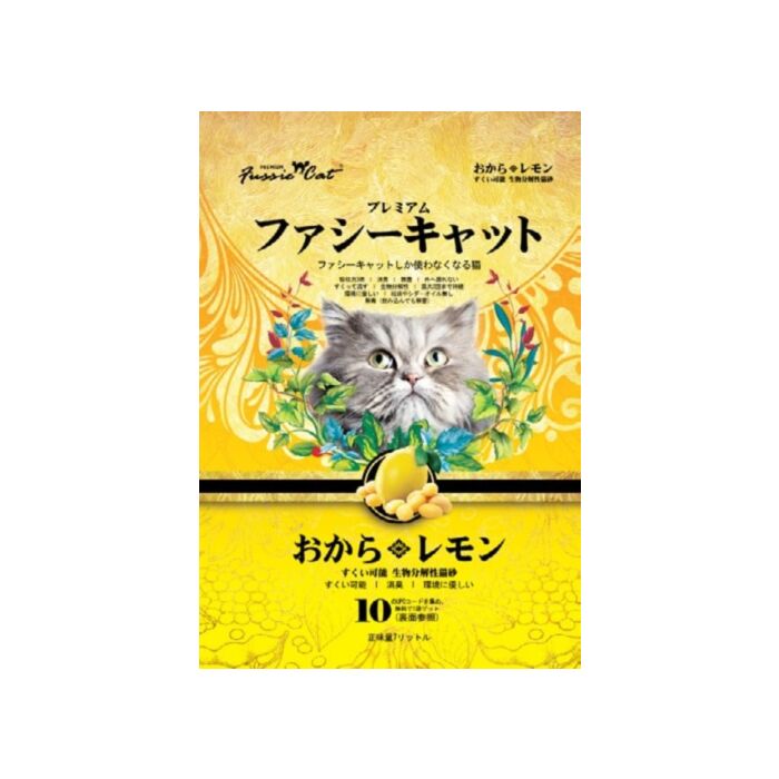 Fussie Cat Litter Soybean - Lemon 7L