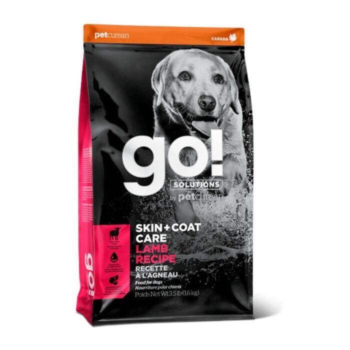 Go! SOLUTIONS Dog Food - Skin & Coat Care - Lamb With Grains