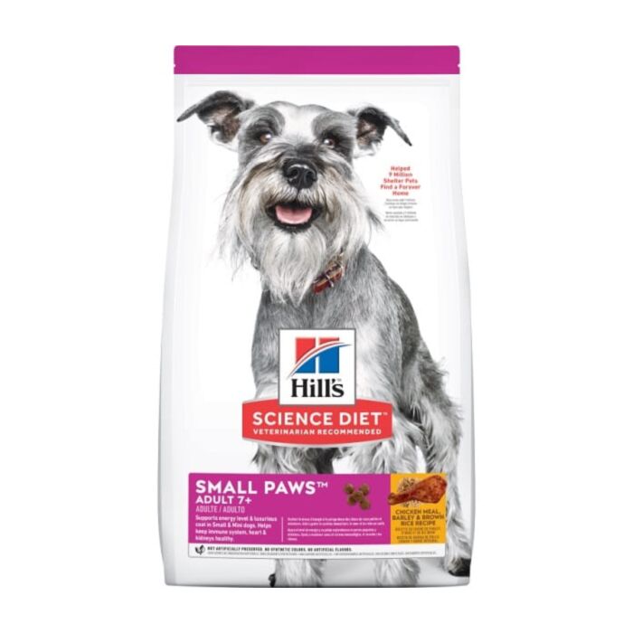 Hills Science Diet Dog Food -  Small Paws Adult 7+ 1.5kg
