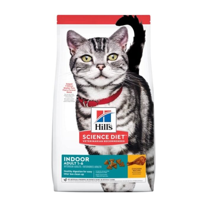 Hills Science Diet Cat Food - Indoor Adult