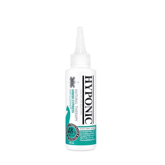 HYPONIC No Sting Hinoki Cypress Ear Cleaner (For Cats) 120ml