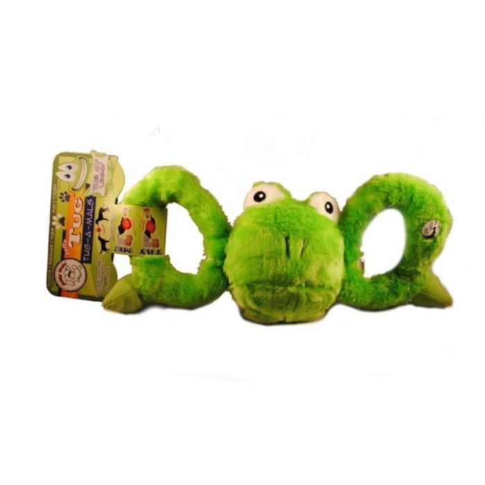 Jolly Pets Dog Toy - Tug-A-Mal - Frog 
