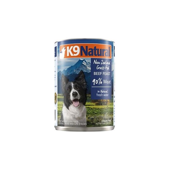 K9 Natural Dog Canned Food - Beef Feast 370g