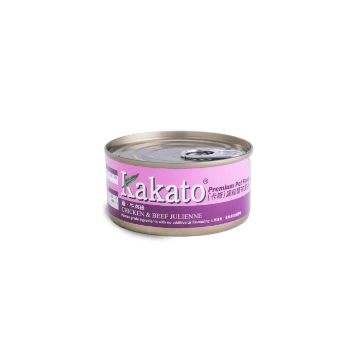 Kakato Cat & Dog Canned Food - Chicken & Beef Julienne