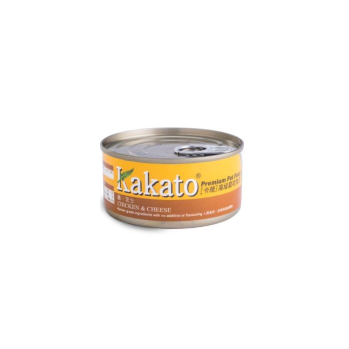 Kakato Cat & Dog Canned Food - Chicken & Cheese 