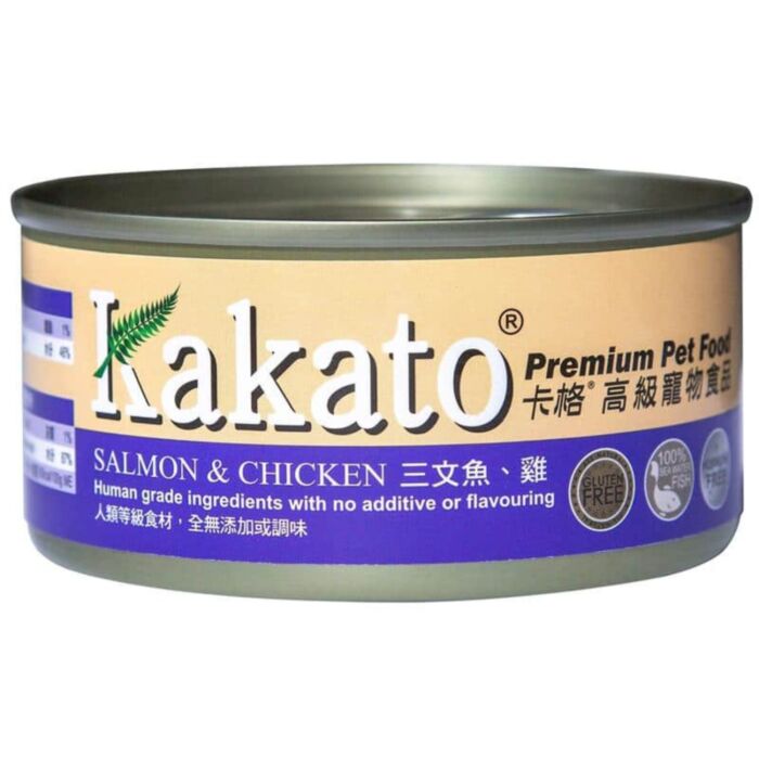 Kakato Cat & Dog Canned Food - Salmon & Chicken