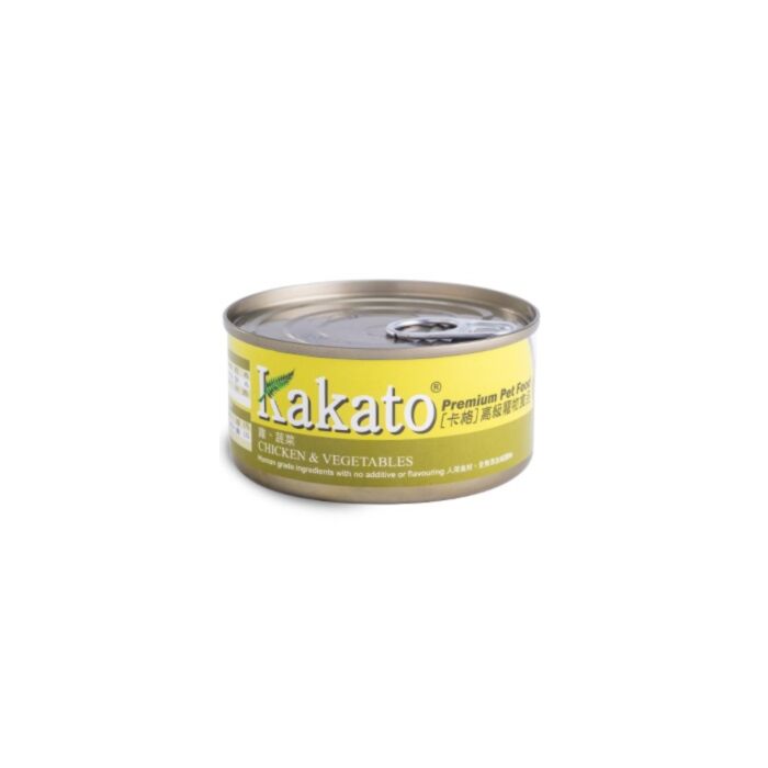 Kakato Cat & Dog Canned Food - Chicken & Vegetables 170g