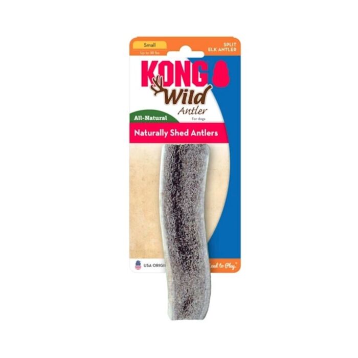 Kong Dog Toy - Wild Antler Split - S