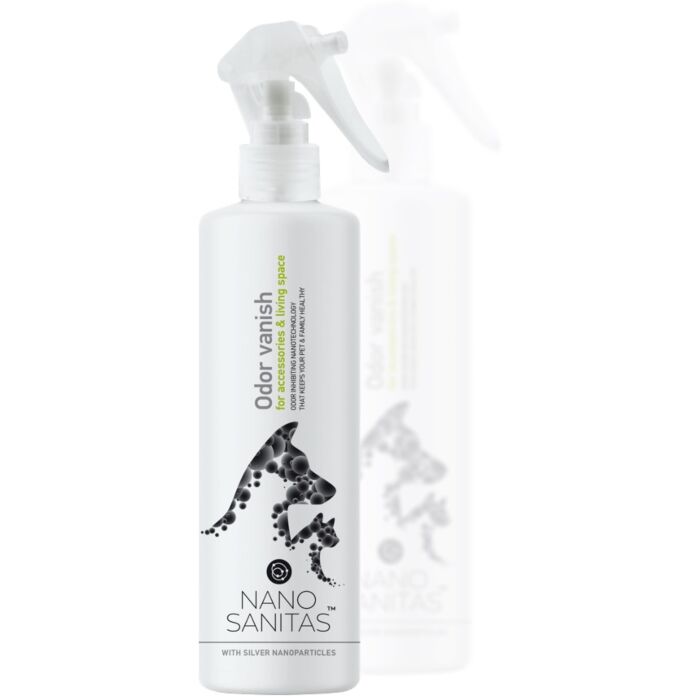 Nano Sanitas Odor Vanish Unscented Spray For Pet Accessories & Living Space 250ml