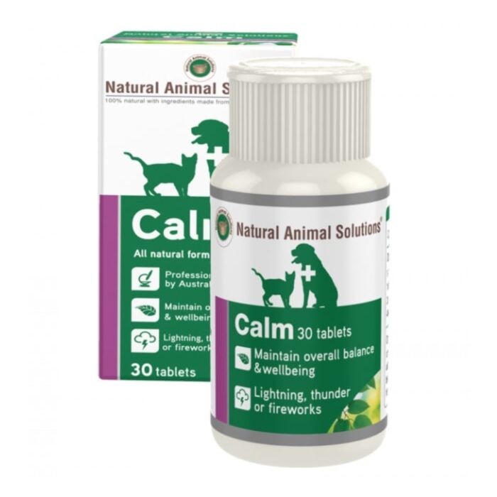 Natural Animal Solutions (NAS) Calm 30 Tablets