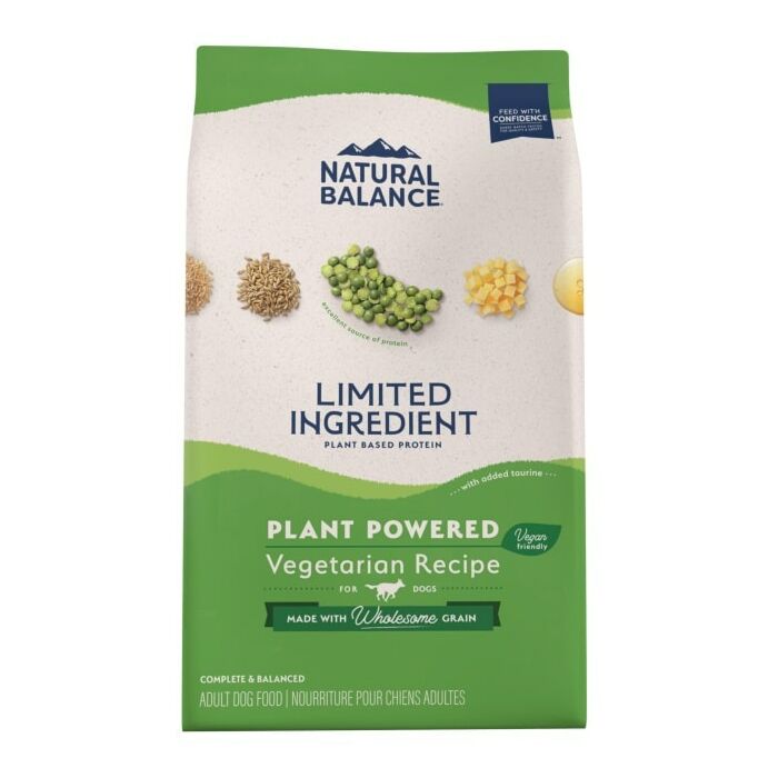 Natural Balance Dog Food - Limited Ingredient - Vegetarian Formula