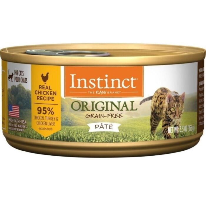 Nature's Variety Instinct Cat Canned Food - Grain Free Chicken 5.5oz