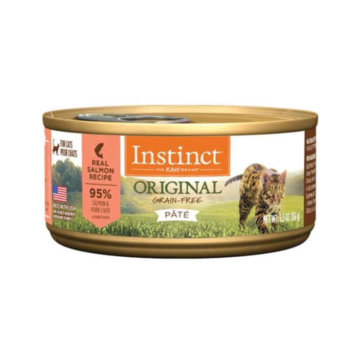Nature's Variety Instinct Cat Canned Food - Grain Free Salmon 5.5oz