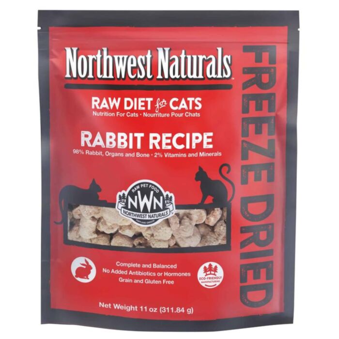 Northwest Naturals Freeze Dried Cat Food - Rabbit 11oz / 311g