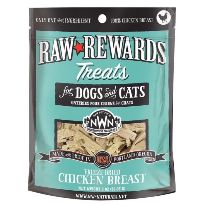 Northwest Naturals Cat & Dog Treat - Freeze Dried Chicken Breast 85g
