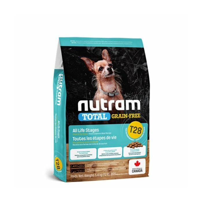 Nutram Dog Food - T28 Total Grain Free - Small Breed - Salmon & Trout