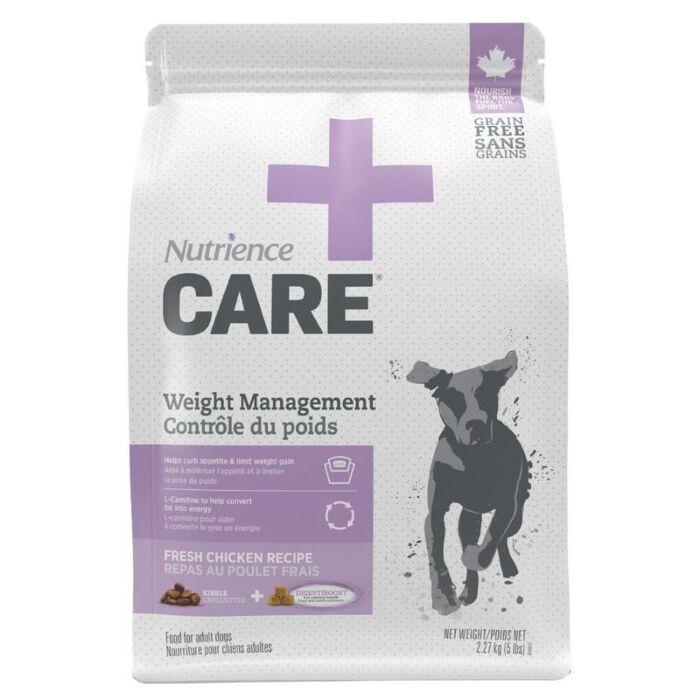 Nutrience Care Dog Food - Weight Management - Chicken 5lb