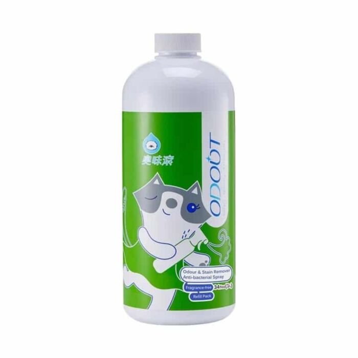 ODOUT Odour and Stain Remover Anti-Bacterial Spray Refill for Cats 1L