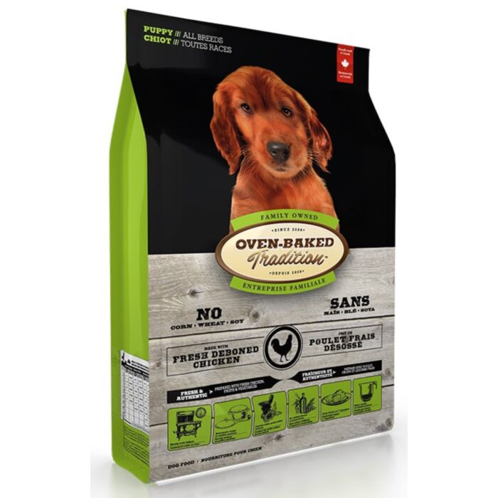 Oven Baked Puppy Food - Chicken