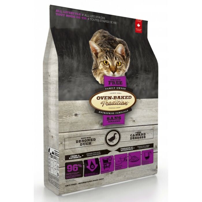 Oven Baked Cat Food - Grain Free Duck