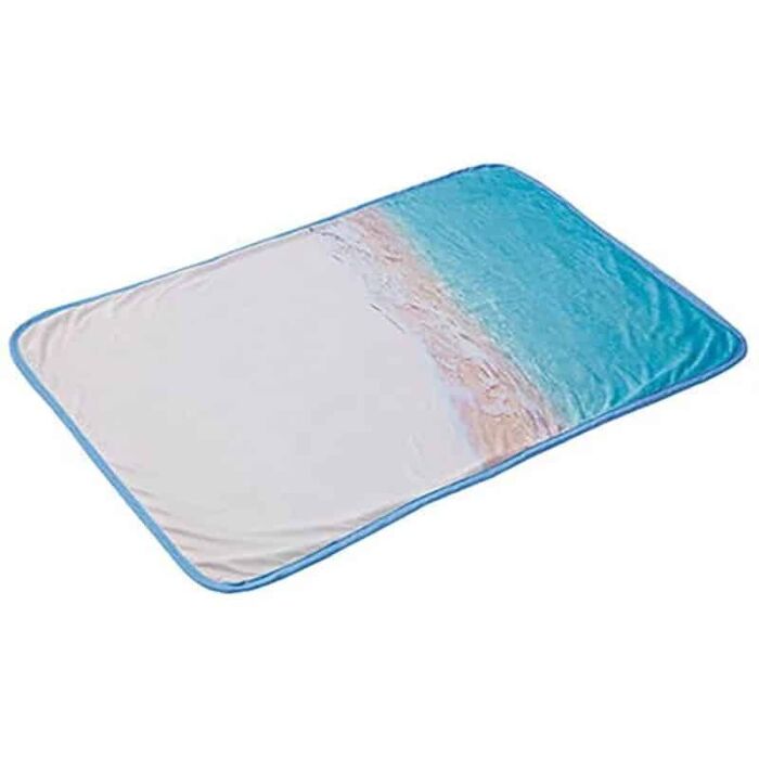 Petio Cooling Double-sided Soft Pet Towel Blanket (Beach - Wide)
