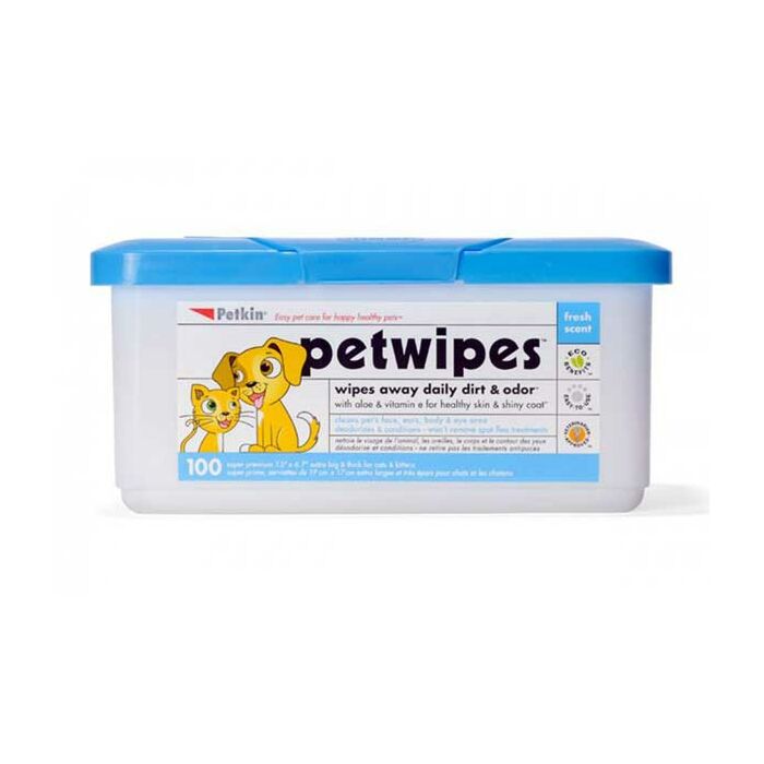 Petkin Pet Wipes 100pcs