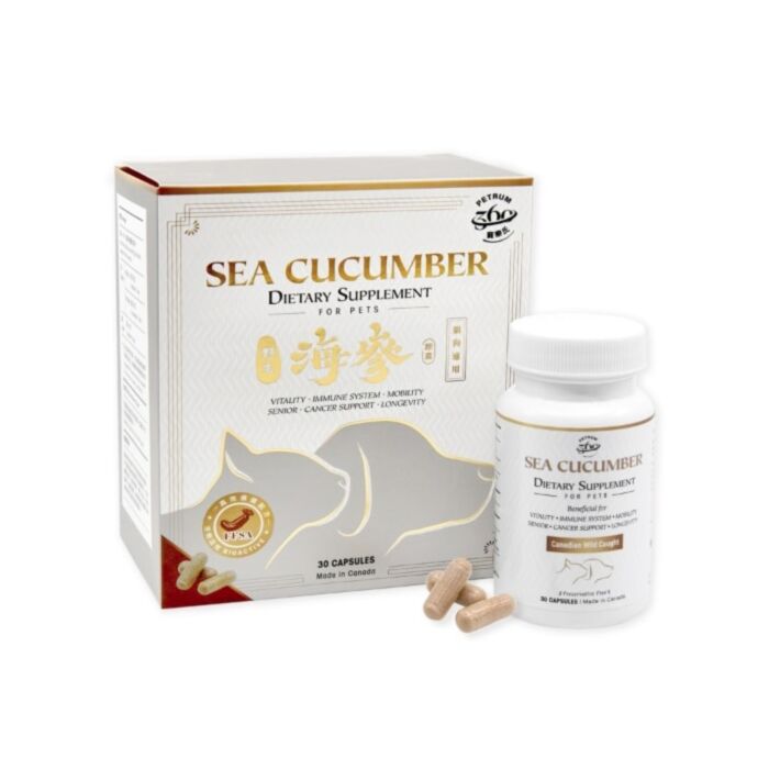 Petrum 360 Cat & Dog Supplement - Sea Cucumber (30capsules)