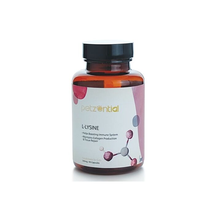 Petzential L-Lysine Supplement for Cat (90 capsules)