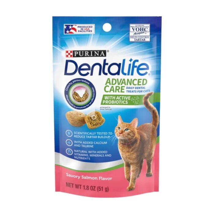 Purina Dentalife Cat Dental Treat - Salmon 1.8oz