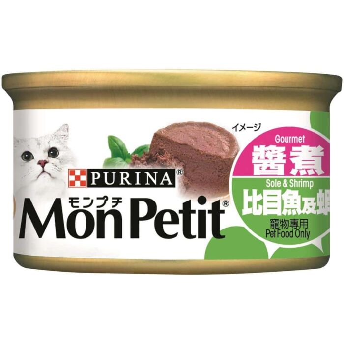 Purina Mon Petit Cat Canned Food - Sole & Shrimp 85g