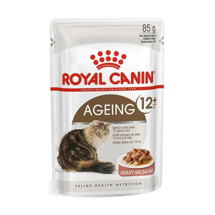 Royal Canin Senior Cat Pouch - Ageing 12+ (Gravy) 85g