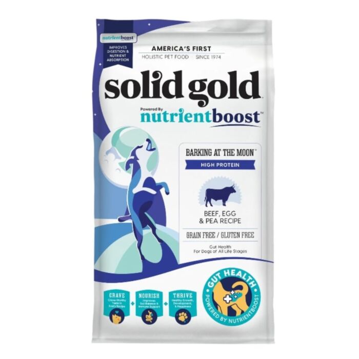 Solid Gold Dog Food - Barking at the Moon - Grain Free - Beef, Egg & Pea