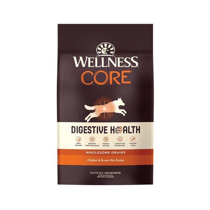 Wellness CORE Digestive Health Dog Food - Chicken & Brown Rice