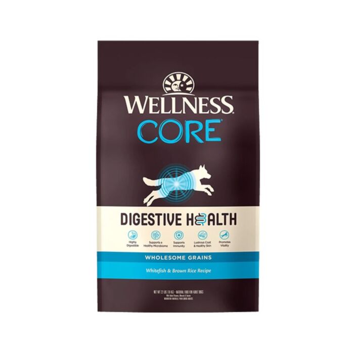 Wellness CORE Digestive Health Dog Food - Whitefish & Brown Rice