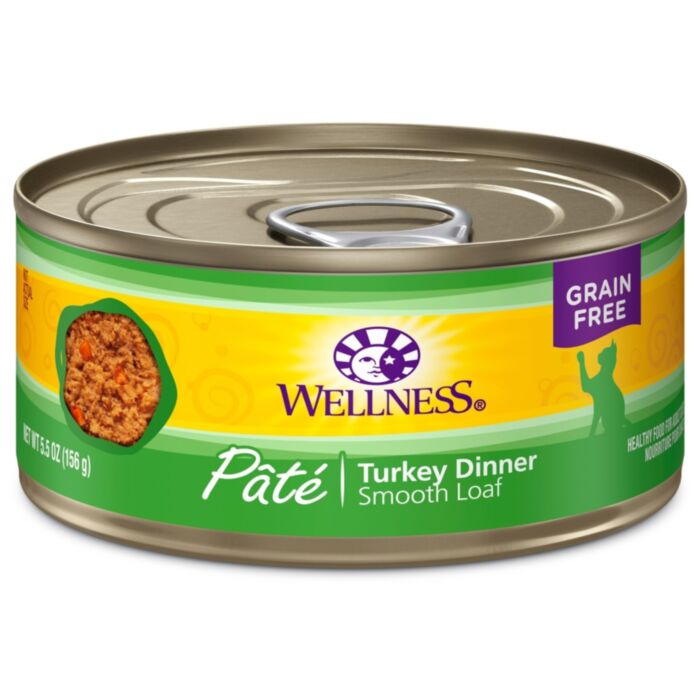 wellness complete health cat canned turkey