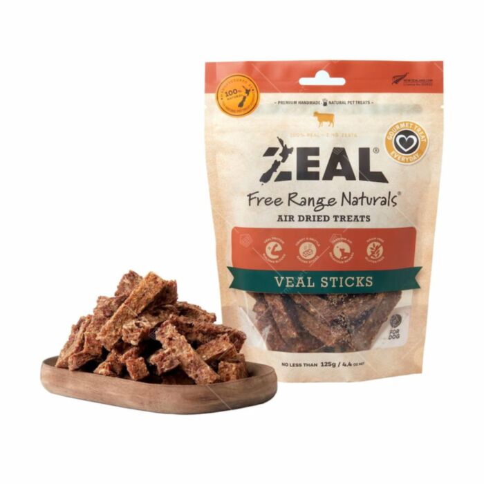 Zeal Dog Treat - Natural Veal Sticks 125g