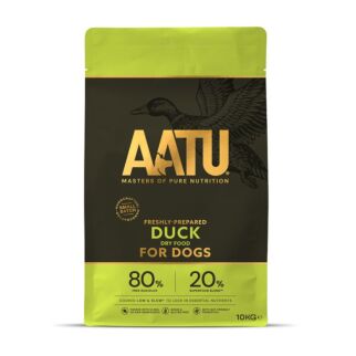 AATU 無穀物狗乾糧 - 單一蛋白系列 - 鴨肉配方 10kg EXP 09-09-2027 (穿袋 – 重新密封)