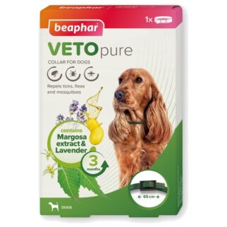 Beaphar Veto Pure Bio Collar for Dogs 犬用防蚊驅虱帶 (有效4個月)