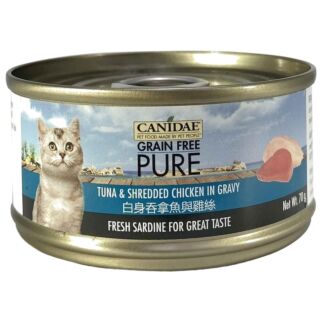 Canidae 咖比貓罐頭 - 白身吞拿魚與雞絲 70g