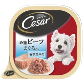 Cesar西莎狗濕糧 - 料理系列 - 吞拿魚牛肉 100g