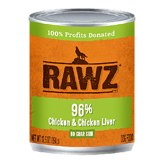Rawz 全狗罐頭 - 雞肉及雞肝配方 354g